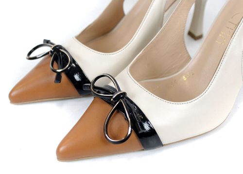 pantofi damă cu vârf ascuțit și barete