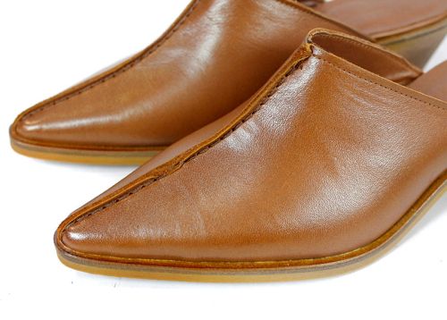 sabo elegant damă cu toc maro caramel