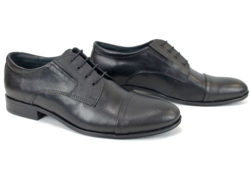 Pantofi eleganți bărbătești din piele naturală – model Gino