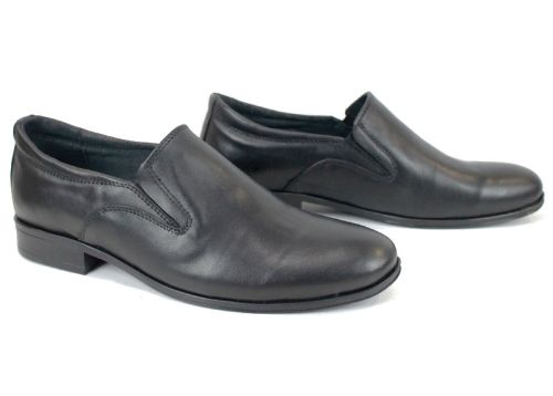 Pantofi formali pentru bărbați în negru - model Classic Ease