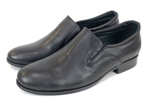 Pantofi formali pentru bărbați în negru - model Classic Ease