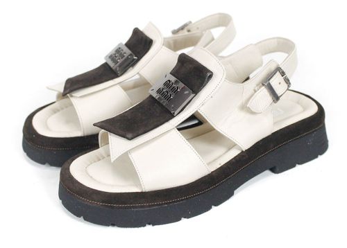 Sorella Vanta – sandale damă din piele naturală cu talpă masivă