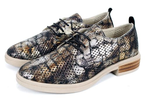 Arlena Pure – pantofi damă de vară din piele naturală perforată