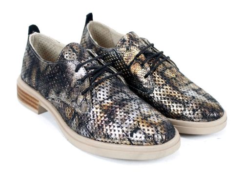 Arlena Pure – pantofi damă de vară din piele naturală perforată