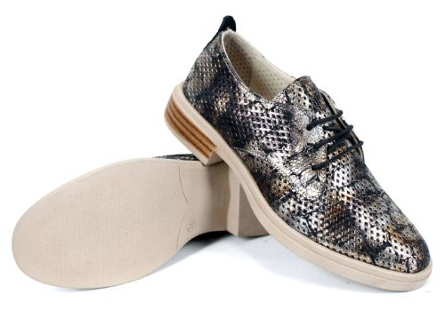 Arlena Pure – pantofi damă de vară din piele naturală perforată