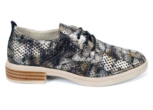 Arlena Pure – pantofi damă de vară din piele naturală perforată