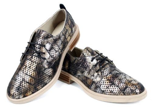 Arlena Pure – pantofi damă de vară din piele naturală perforată