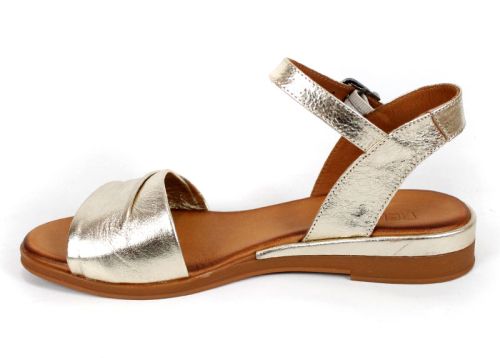 Pantofi casual dama din piele naturala cu imprimeu floral - model Luna