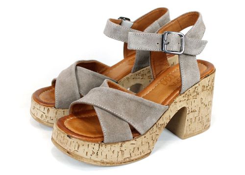 Elara Vibe – dacă vrei sandale comode și stilate în nuanță taupe, acesta e modelul tău