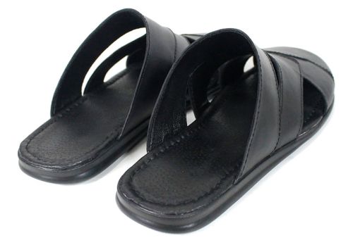 papuci barbati negri confortabili