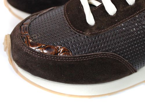 Sienna Vell – sneakers damă din piele naturală și velur