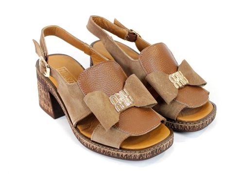 Accent elegant și stil feminin – Mirelle Daro sandale damă cu toc