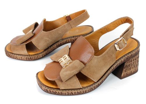 Accent elegant și stil feminin – Mirelle Daro sandale damă cu toc