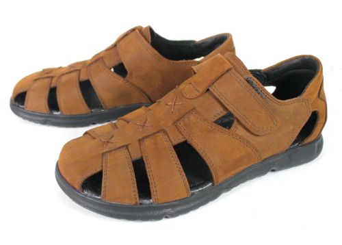 Vento Nero – sandale bărbătești din piele naturală