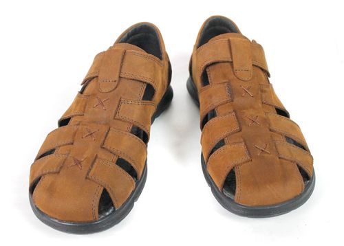 Vento Nero – sandale bărbătești din piele naturală