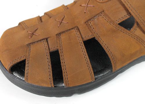 Vento Nero – sandale bărbătești din piele naturală