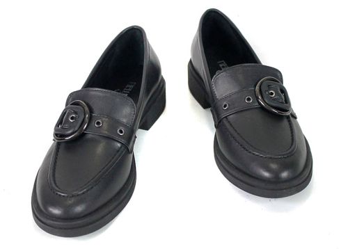 Mocasini eleganți damă din piele naturală