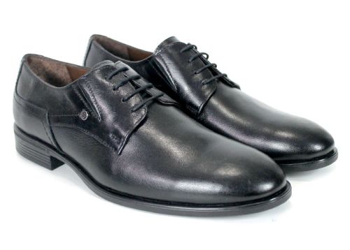 Matteo Ricci – pantofi eleganți pentru bărbați din piele naturală neagră