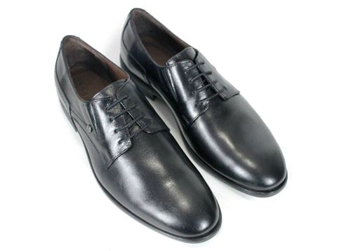 Matteo Ricci – pantofi eleganți pentru bărbați din piele naturală neagră