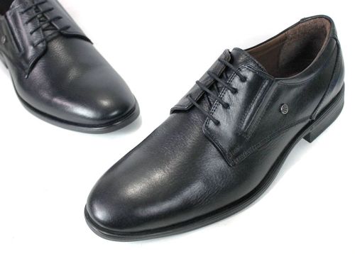 Matteo Ferri – pantofi eleganți pentru bărbați din piele naturală neagră