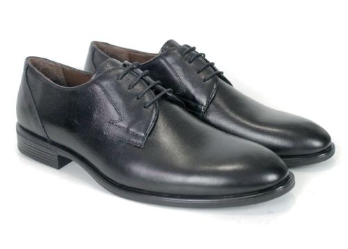 Luca Moretti – Men's Formal Shoes in Black Genuine Leather