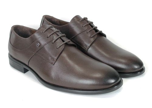 Adriano Morelli Men's Formal Shoes – Dark Brown Genuine Leather