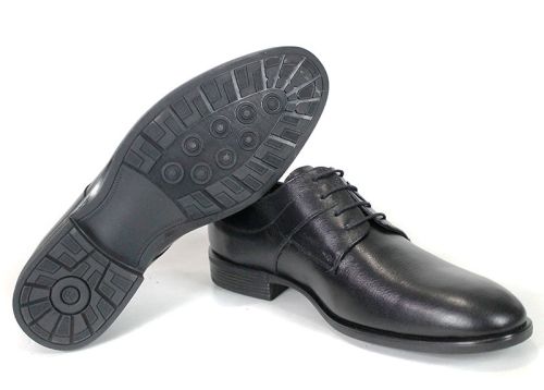 Adriano Morelli – Men's Formal Shoes in Black Genuine Leather