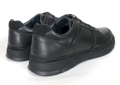 Matteo De Luca – Men's Shoes in Black Genuine Leather