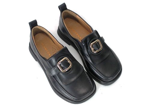 Vittoria De Luca – pantofi premium pentru femei din piele naturală neagră