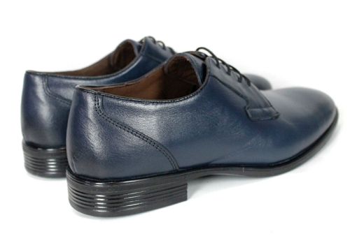 Luca Moretti – pantofi eleganți pentru bărbați din piele naturală bleumarin